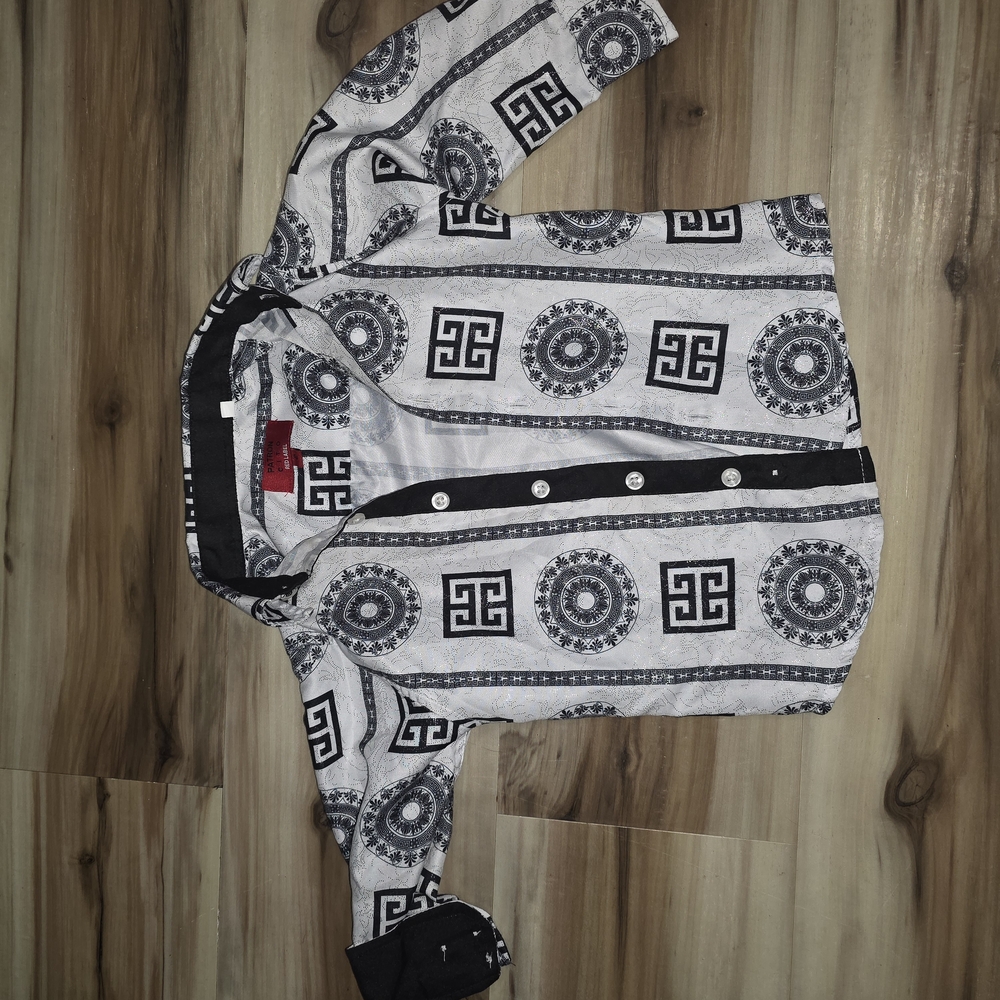 Stylish Black and White Kids Shirt
